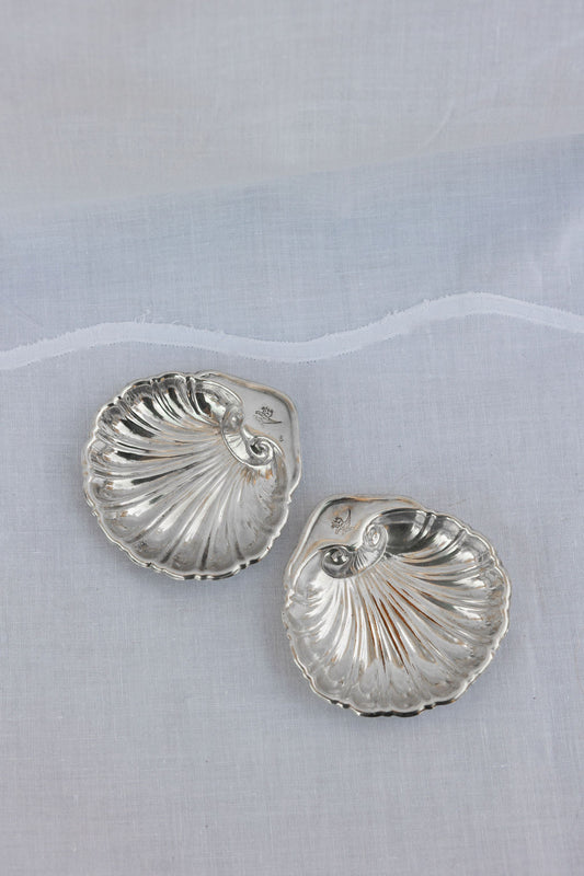 Silver Shell Dish